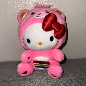 Hello Kitty and Friends x Care Bears Cheer Bear Plush Toy